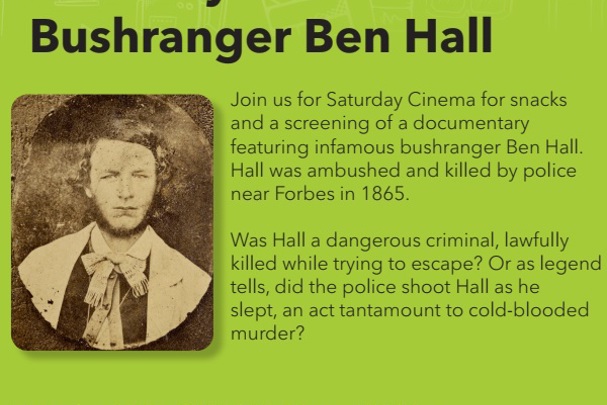 Saturday Cinema:  Ben Hall